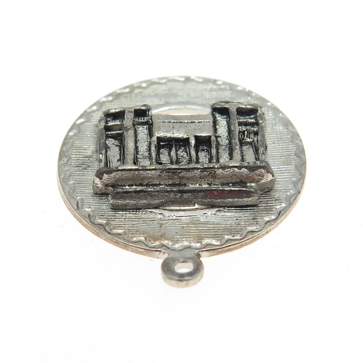 925 Sterling Silver Vintage Tram / Cable Car Pendant