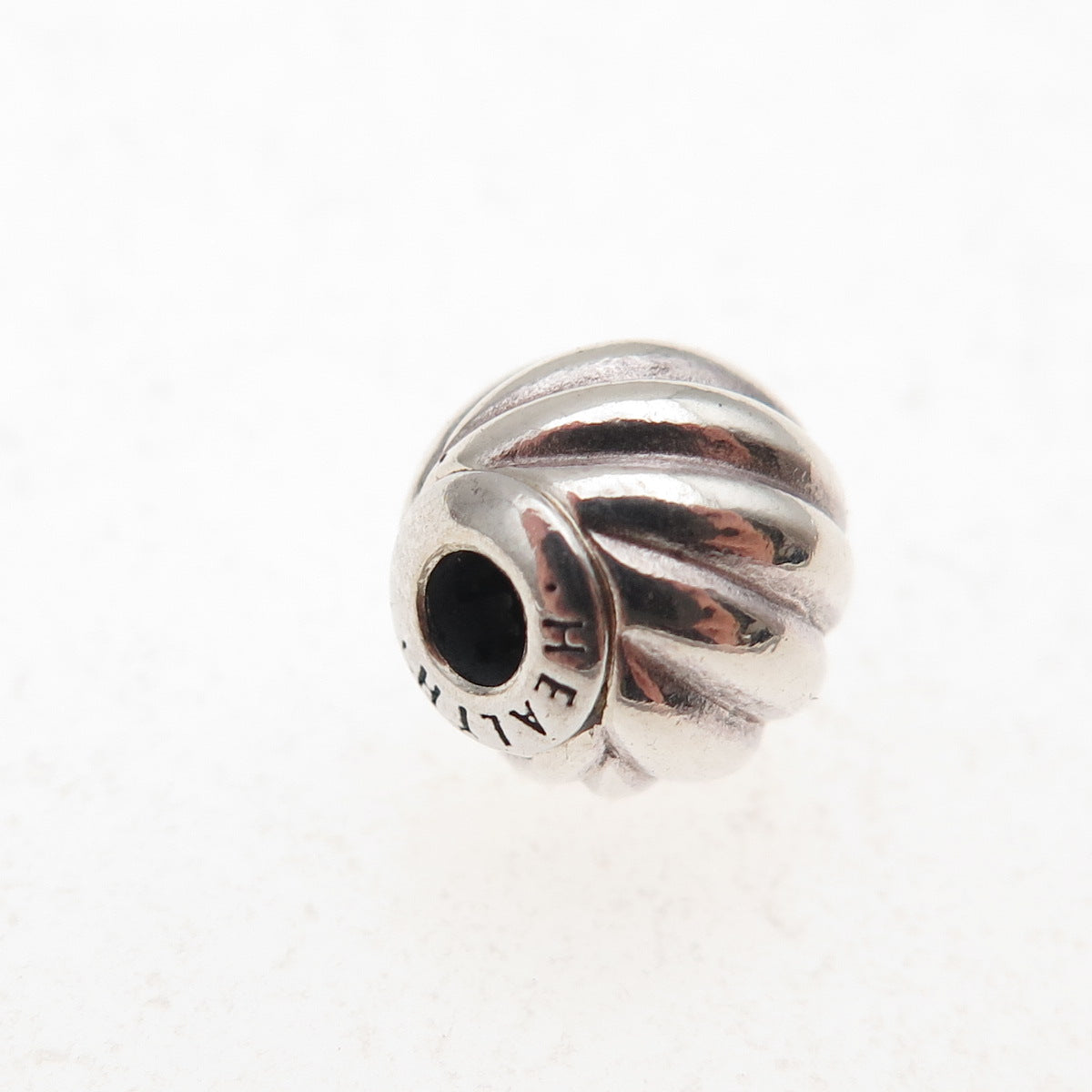 Pandora 925 Sterling Silver Essence Health Slide Bead Charm