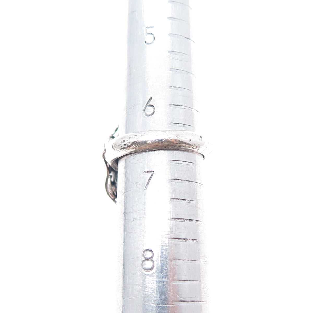 CARMEN BECKMANN 925 Sterling Silver Vintage Mexico Real Opal Ring Size 6.5