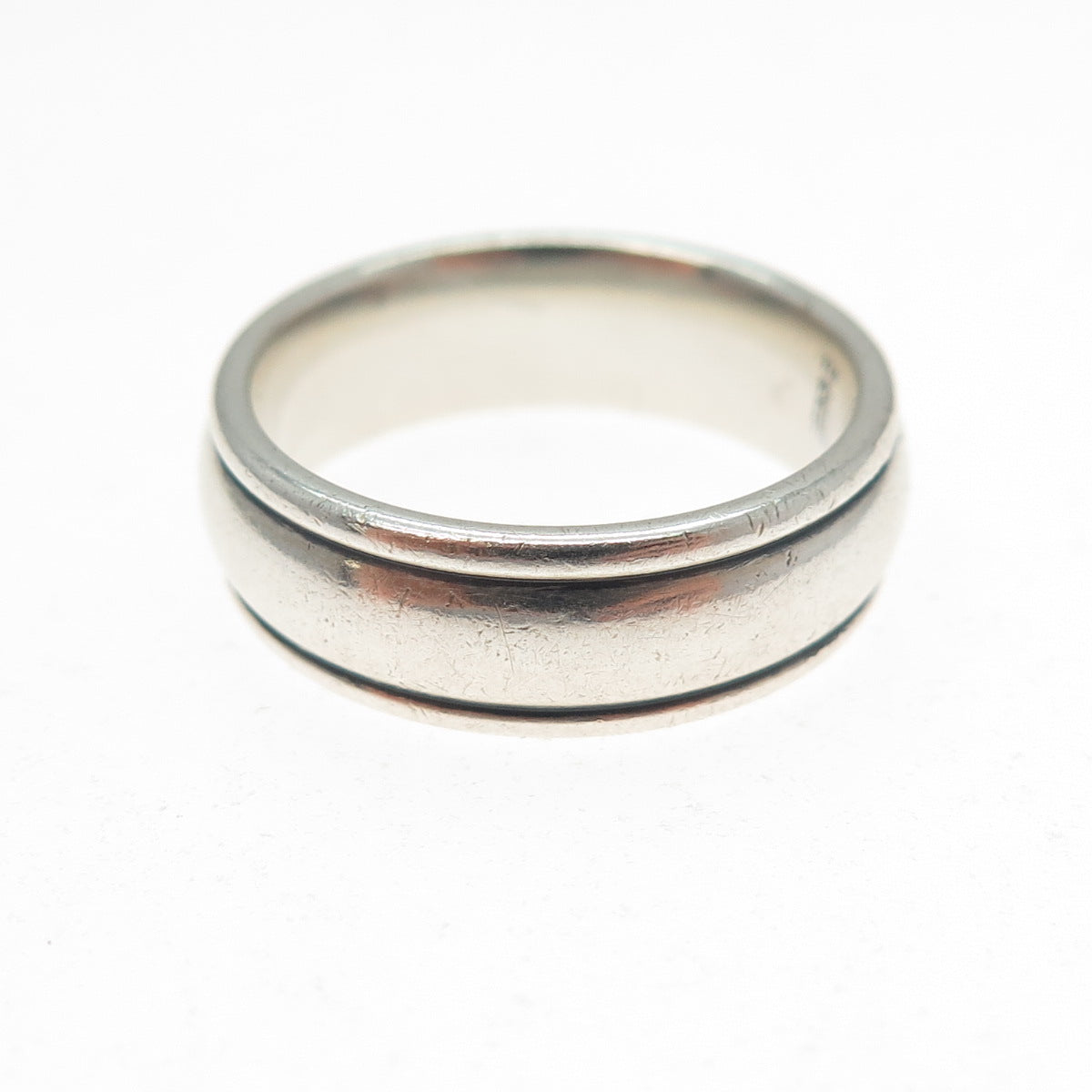 JAMES AVERY 925 Sterling Silver Vintage Wedding Band Ring Size 7