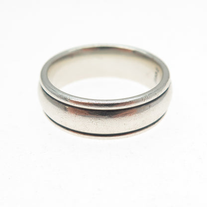 JAMES AVERY 925 Sterling Silver Vintage Wedding Band Ring Size 7