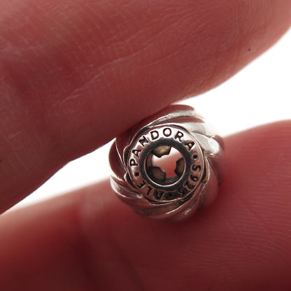 Pandora 925 Sterling Silver Essence Health Slide Bead Charm