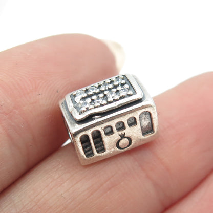 PANDORA 925 Sterling Silver Cable Car Charm