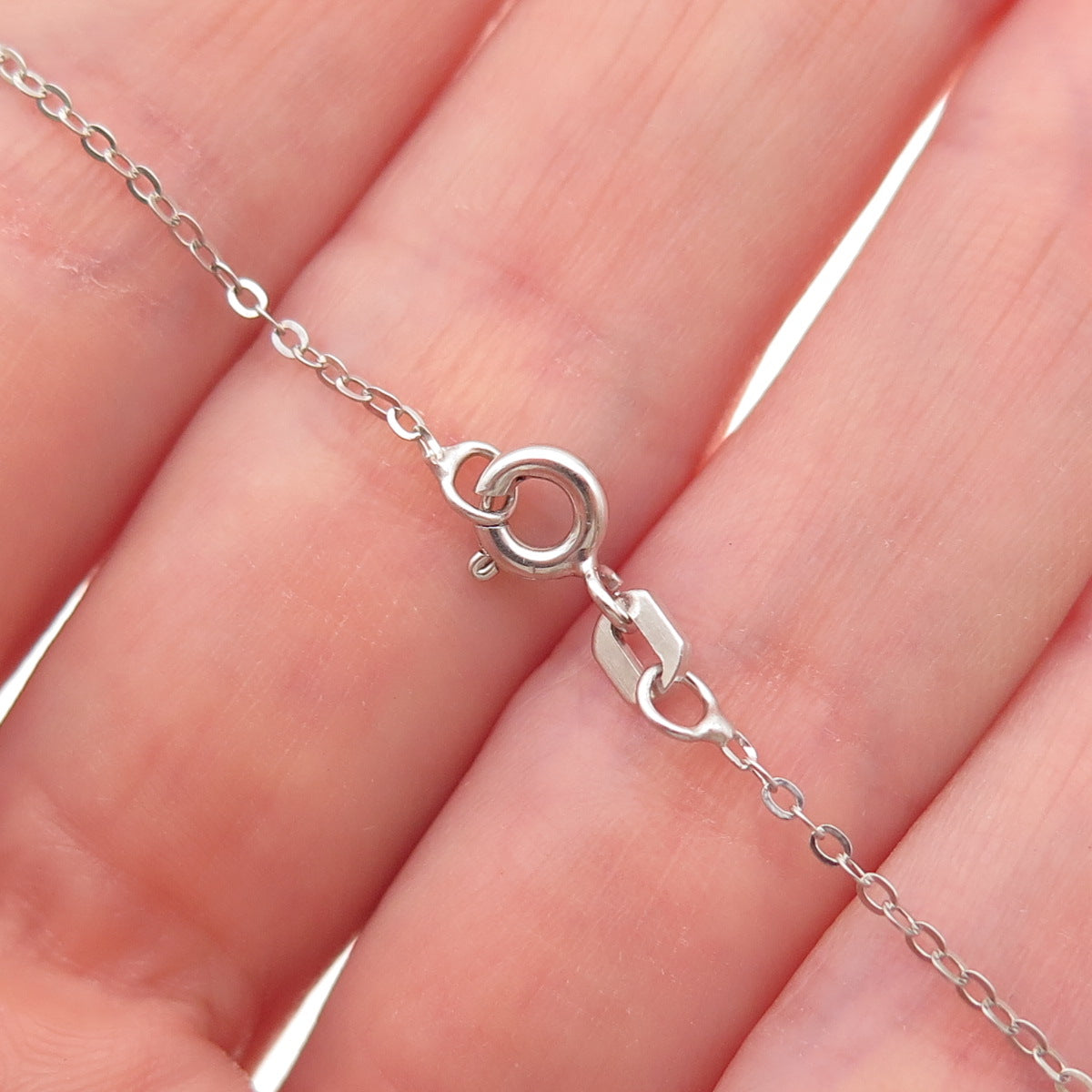 Chuck Clemency 925 Sterling Silver Real Tanzanite Cable Chain Necklace 20"