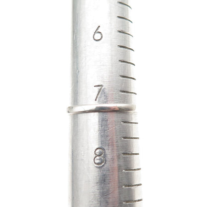 NOMINATION 925 Sterling Silver Real Round-Cut Amethyst & C Z Ring Size 7.25