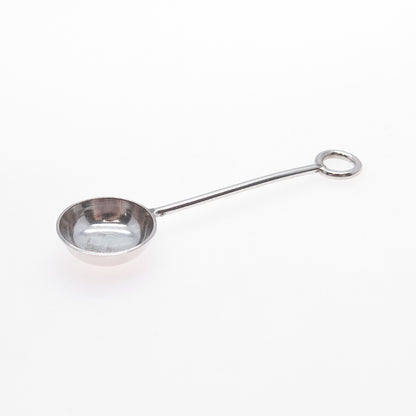 925 Sterling Silver Vintage Snuff Spoon / Ladle Charm Pendant