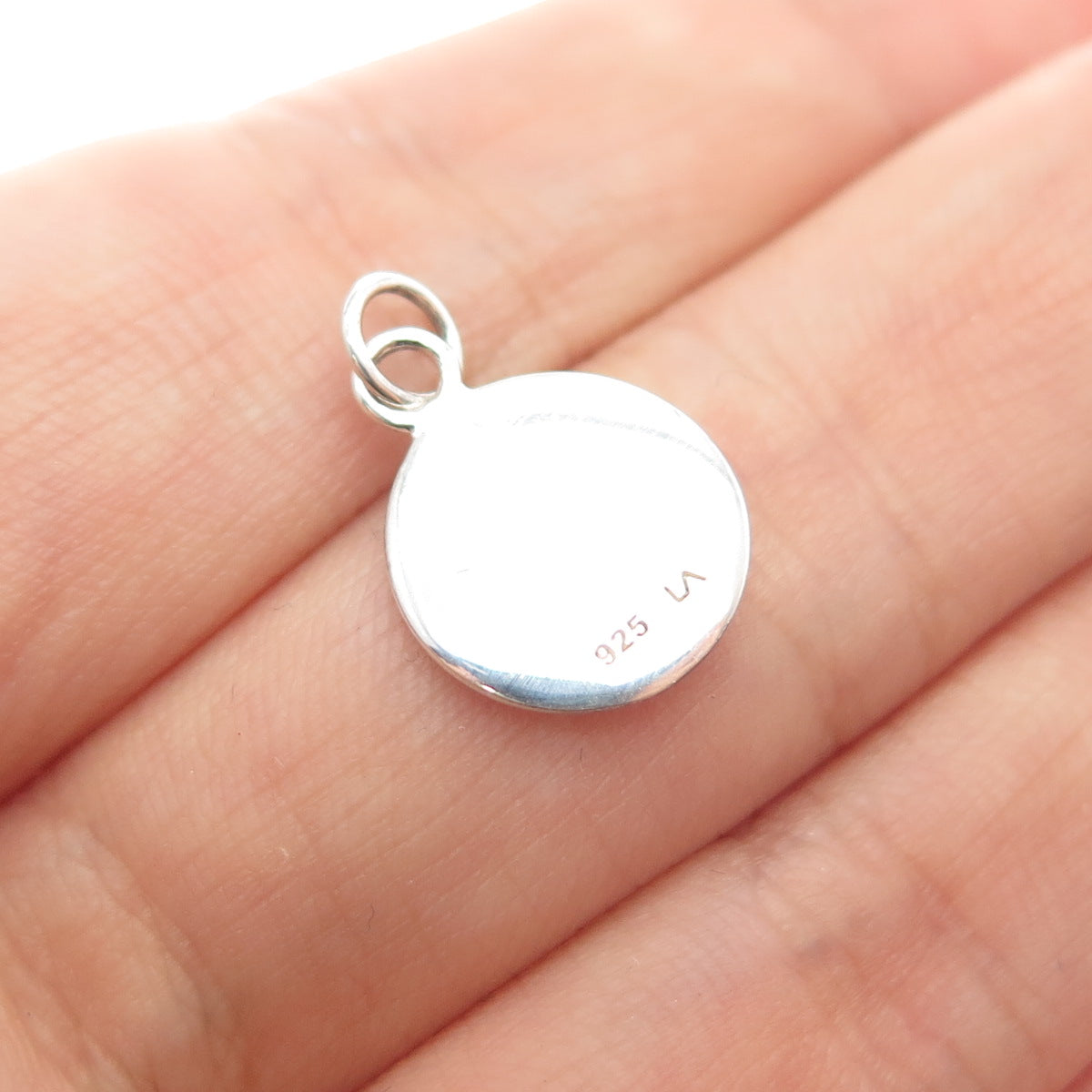 925 Sterling Silver Vintage Dream Minimalist Charm Pendant