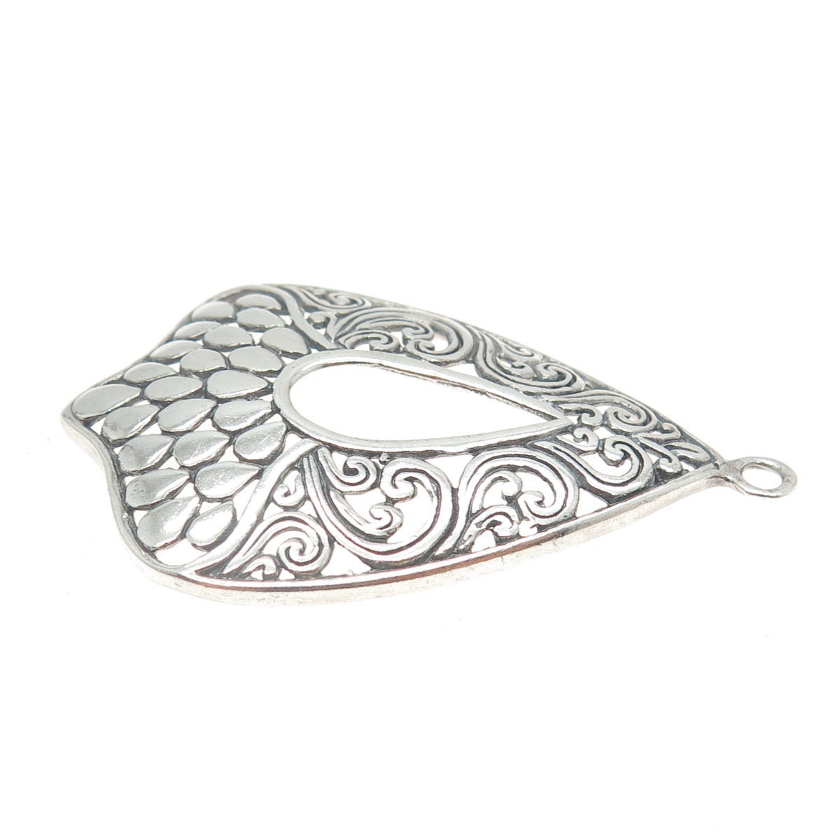 ATI 925 Sterling Silver Vintage Ornate Pendant