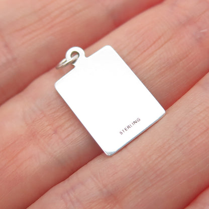 925 Sterling Enamel Frozen Margarita Is The Day I'll Get Married Mini Pendant