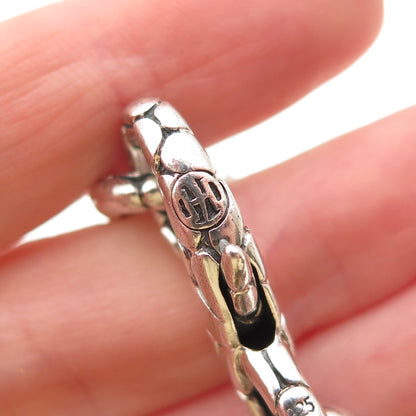 John Hardy 925 Sterling Silver Kali Dotted Infinity Link Bracelet 6.75"