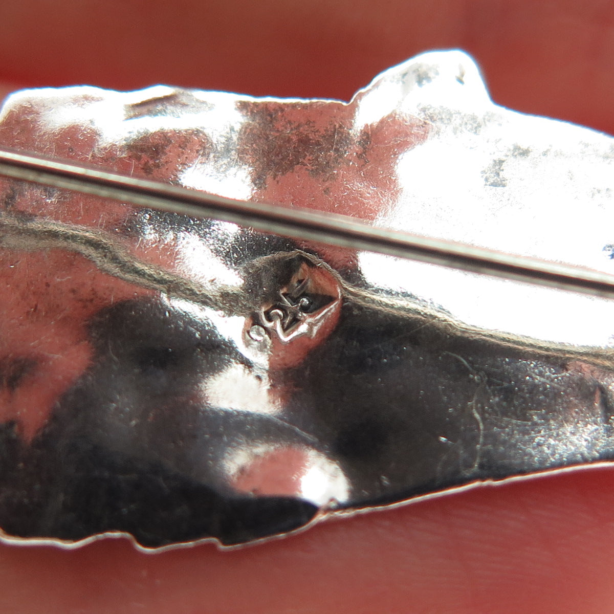 MARY ENGELBREIT 925 Sterling Silver Vintage Lady in Hat Modernist Pin Brooch