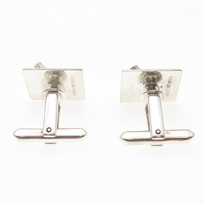 925 Sterling Silver Front Vintage Golf Club Cufflinks