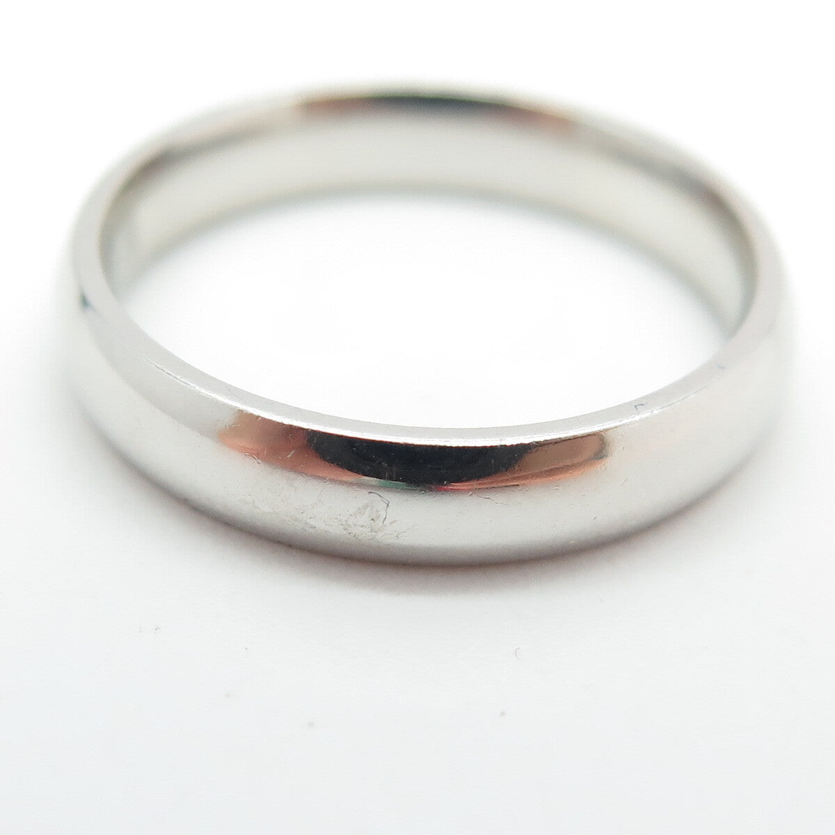 925 Sterling Silver Turkey Classic Band Ring Size 8.25