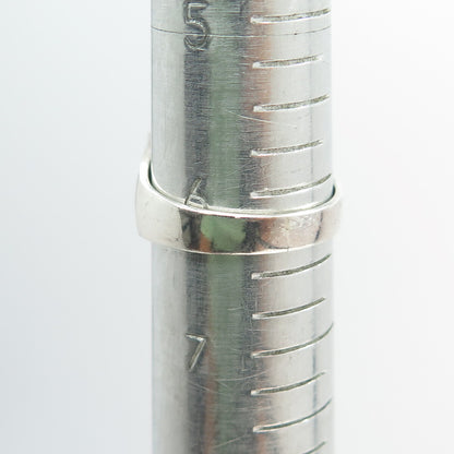 925 Sterling Silver Vintage King Tut Egyptian Pharaoh Ring Size 6.25