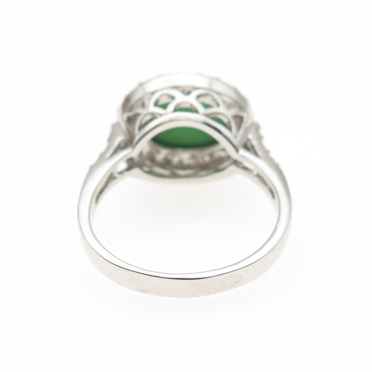 ESPO Joseph Esposito 925 Sterling Silver Real Turquoise & C Z Ring Size 10