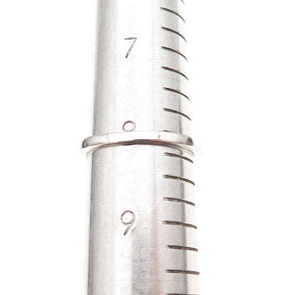 Chuck Clemency 925 Sterling Silver Real Oval-Cut Tanzanite Ring Size 8.25