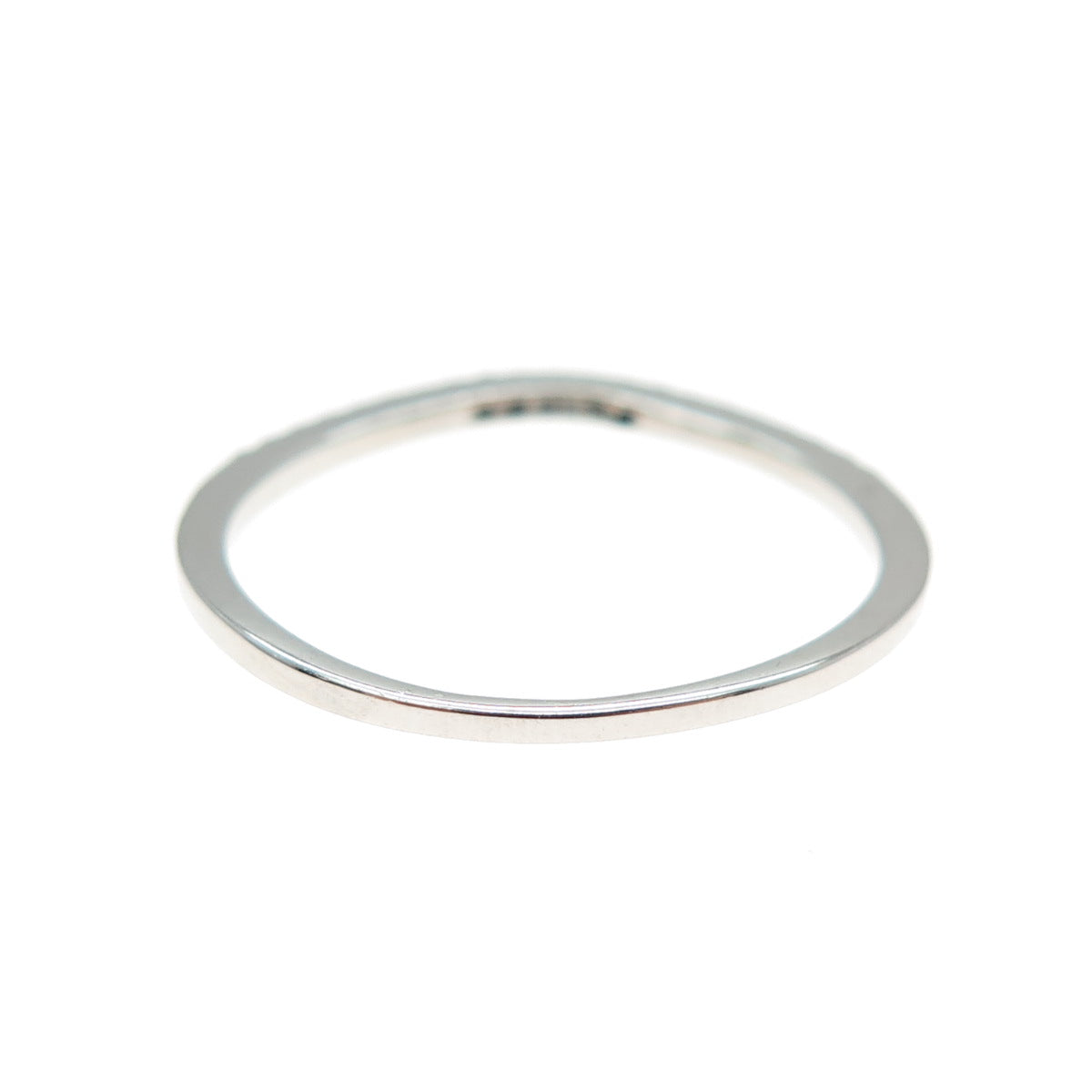 DBJ DEE BERKLE 925 Sterling Silver Real Diamond Stackable Ring Size 10