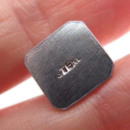 925 Sterling Silver Vintage Place Ville Marie Montreal Minimalist Charm Pendant