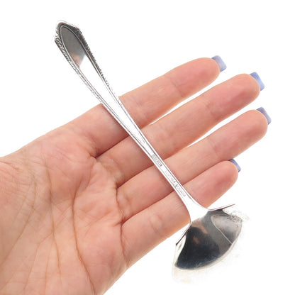 Wallace 925 Sterling Silver Antique Art Deco 1933 Normandie Cream Ladle