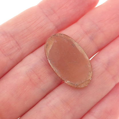 Antique Art Deco Real Mother-of-Pearl Lady Cameo