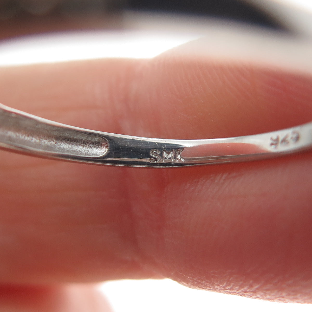 925 Sterling Silver Real Round-Cut Diamond & Oval-Cut Peridot Ring Size 8