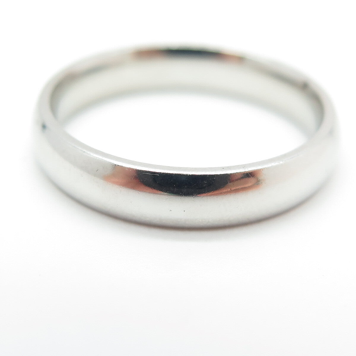 925 Sterling Silver Turkey Classic Band Ring Size 8.25