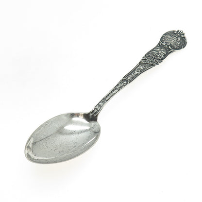 MECHANICS 925 Sterling Silver Antique Art Deco Colorado Springs Coffee Spoon