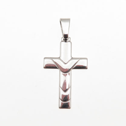 925 Sterling Silver Cross Religious Charm Pendant