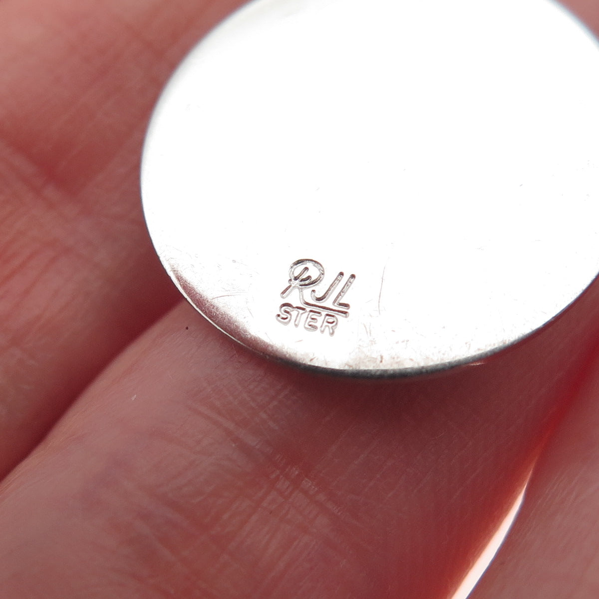 Rembrandt RJL 925 Sterling Silver Vintage To Our Bridesmaid Mini Charm Pendant