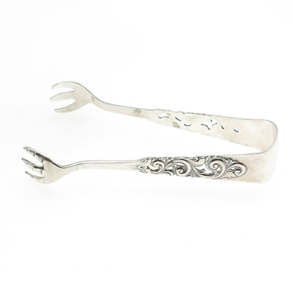 BRODRENE MYLIUS 830S Silver Vintage Norway Tele Sugar Tongs