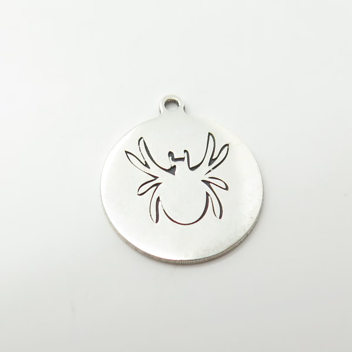 925 Sterling Silver USA Two In Town Crab Charm Pendant