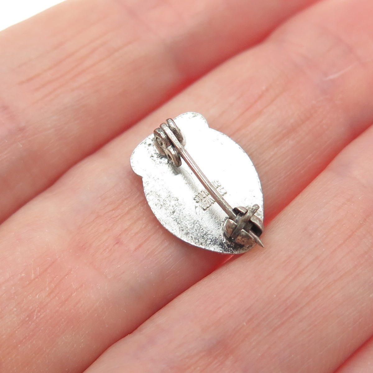LEAVENS 925 Sterling Silver Antique Enamel Future Teachers of America Pin