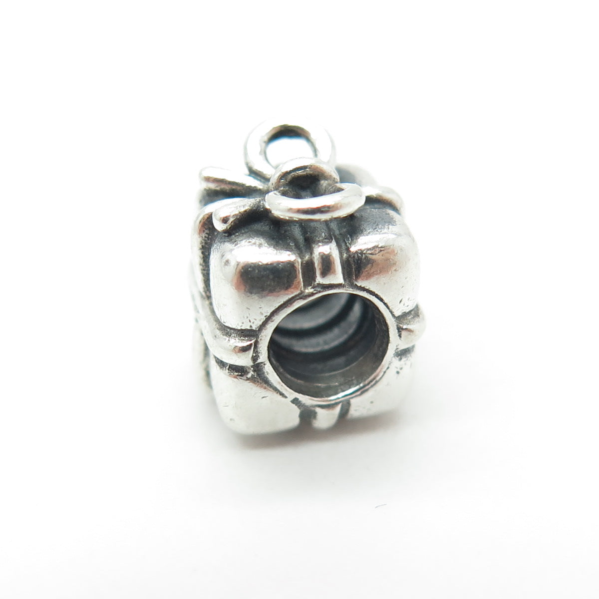 PANDORA 925 Sterling Silver Gift Box Bead Charm