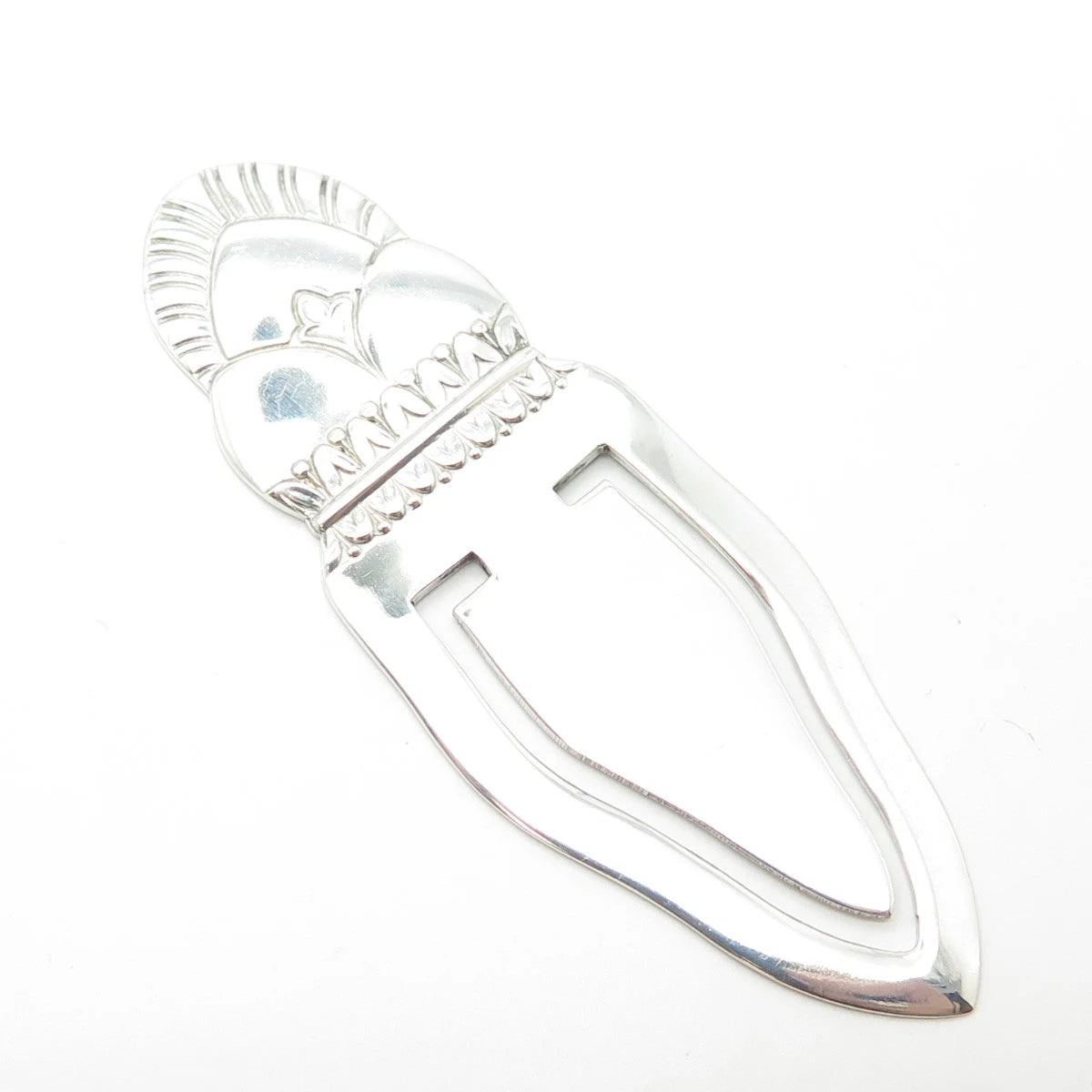 925 Sterling Silver Vintage Tribal Bookmark