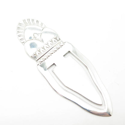 925 Sterling Silver Vintage Tribal Bookmark