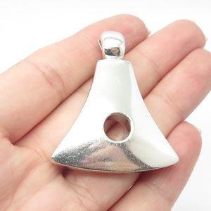 950 Silver Vintage Modernist Pendant