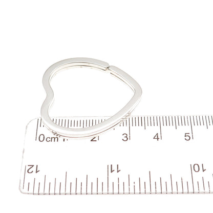 Tiffany & Co. 925 Sterling Silver Vintage Heart Key Ring Holder