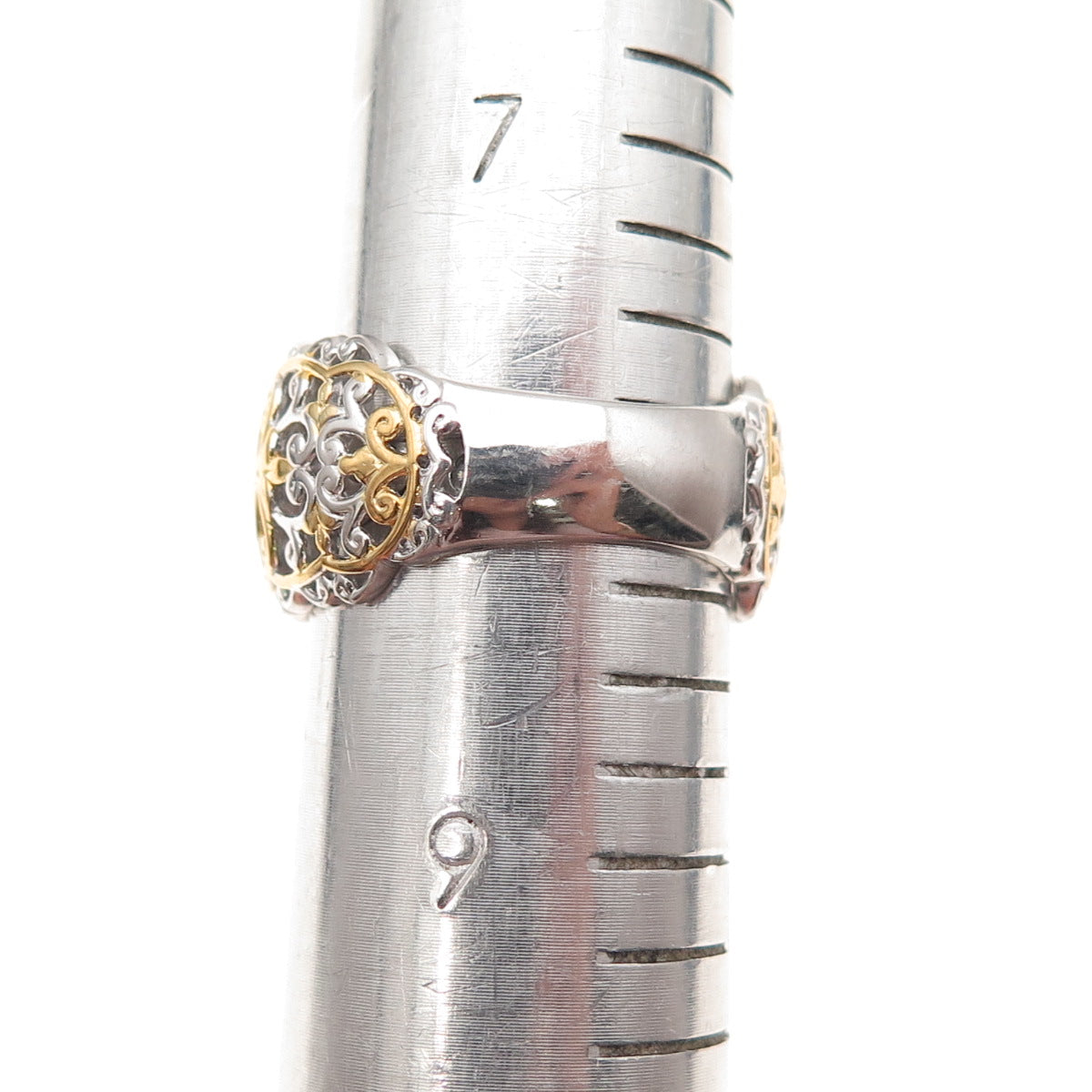 Michael Valitutti Gems En Vogue Sterling Multi-Color Tourmaline Ring Size 8.25