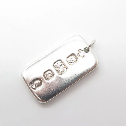 925 Sterling Silver Vintage London 1977 MHPE Inglot Pendant