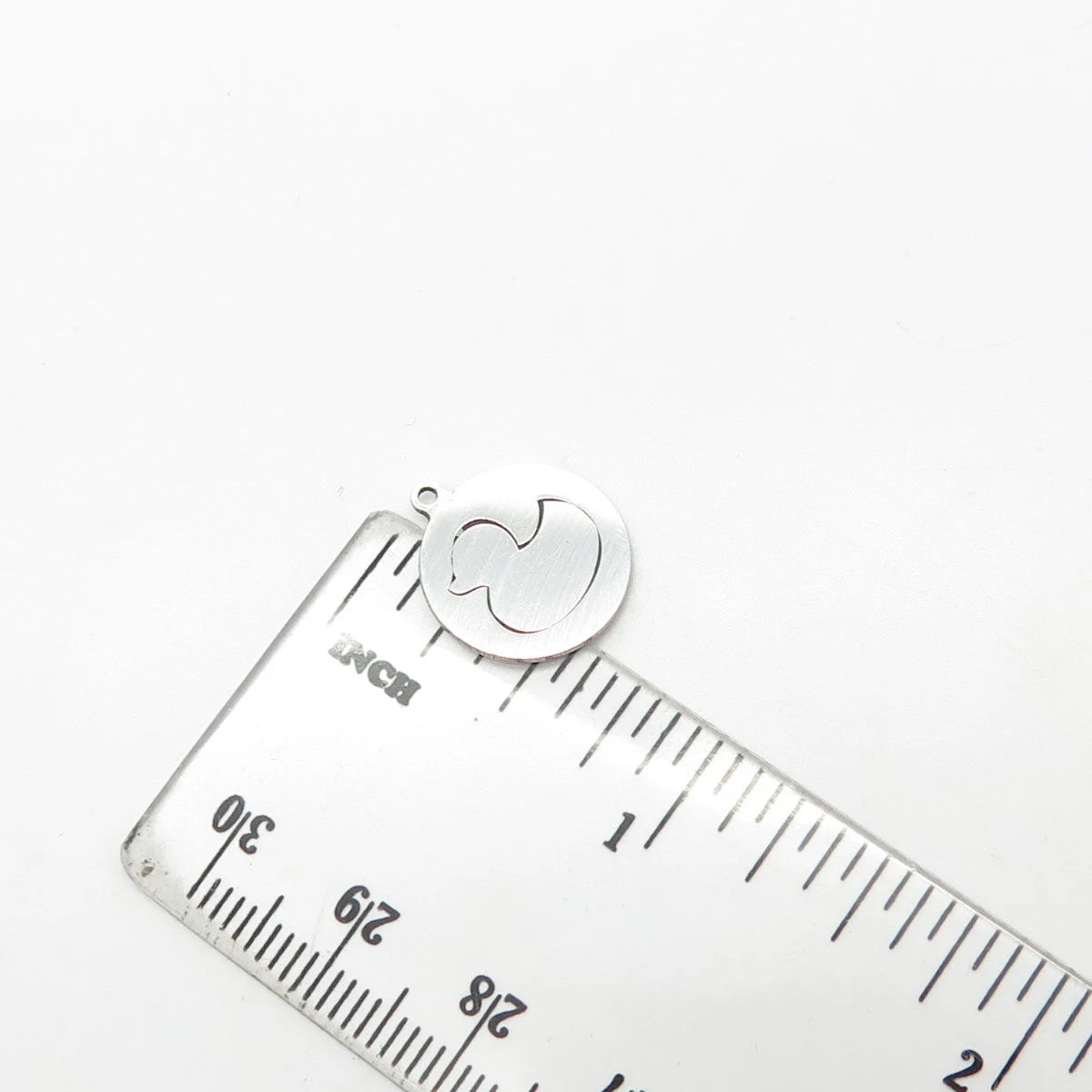 925 Sterling Silver USA Two In Town Duck Bath Toy Charm Pendant