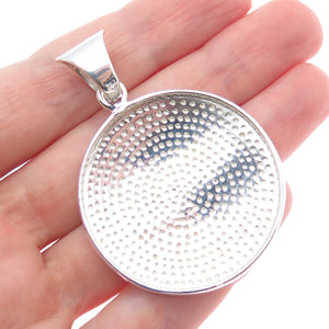 SILPADA 925 Sterling Silver Vintage Modernist Disc Charm Pendant