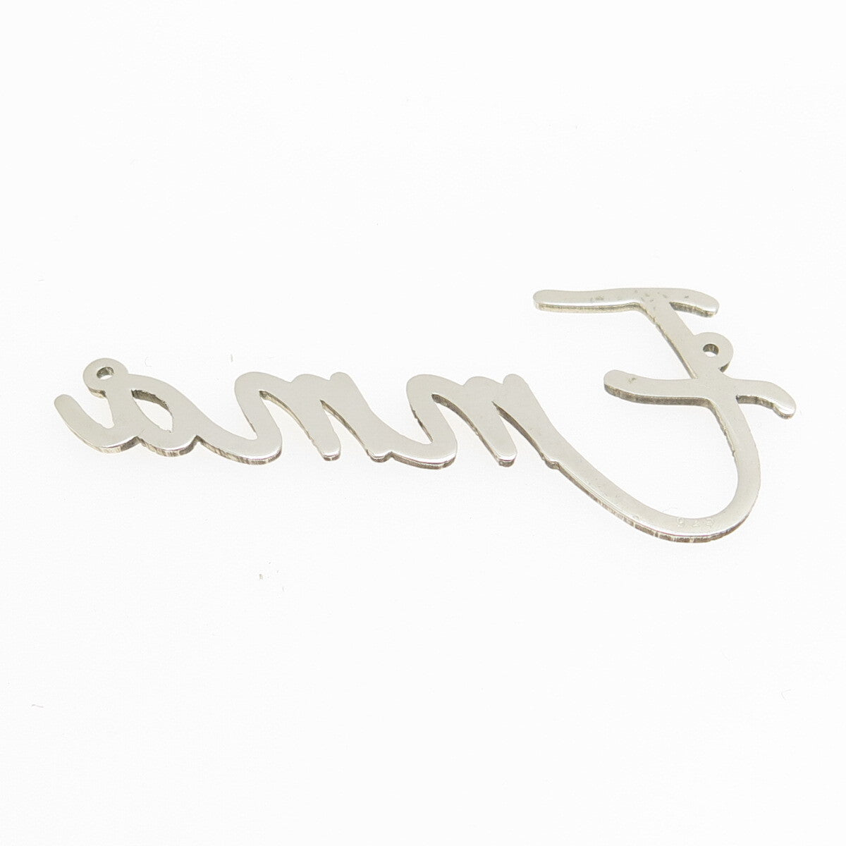 925 Sterling Silver "Emma" Personalized Centerpiece Pendant