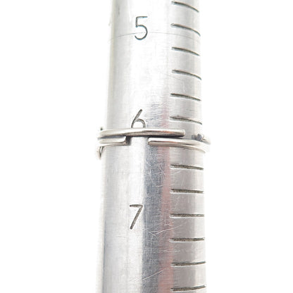 BEAU 925 Sterling Silver Vintage Letter F Initial Adjustable Ring Size 6.25