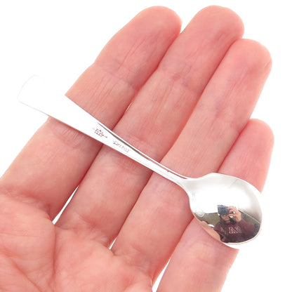 WEBSTER CO. 925 Sterling Silver Antique 1910 Sugar Spoon 4"