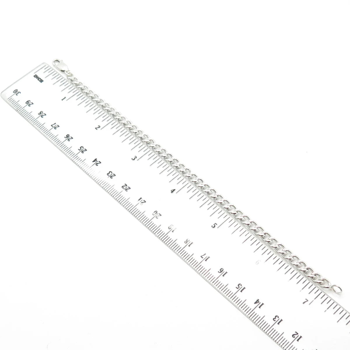 925 Sterling Silver Cable Link Bracelet 7"