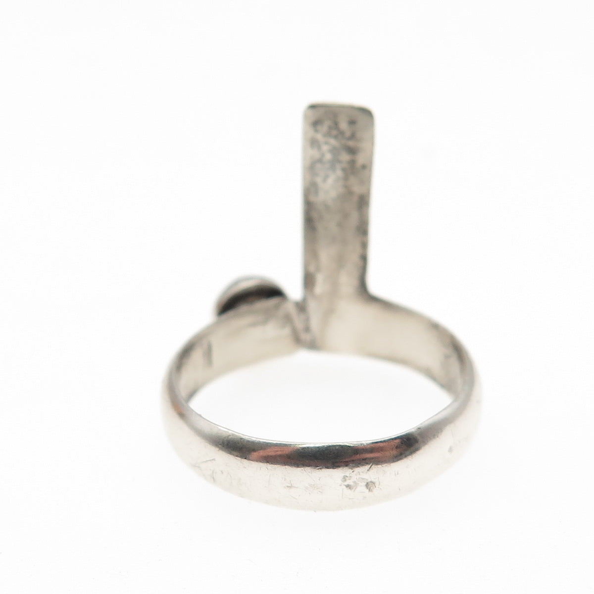 Margarita Vera Lagunas Sterling Silver Vintage Mexico Tiger Eye Ring Size 6.5