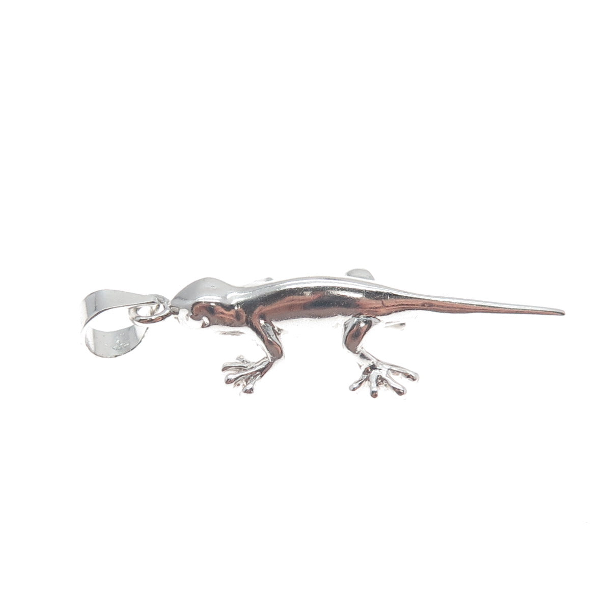 RII by Atmo Nageena 925 Sterling Silver Vintage Lizard Minimalist Charm Pendant