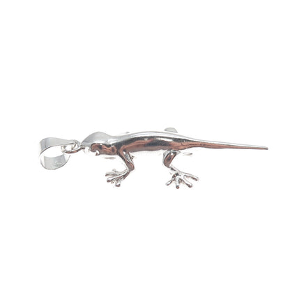 RII by Atmo Nageena 925 Sterling Silver Vintage Lizard Minimalist Charm Pendant