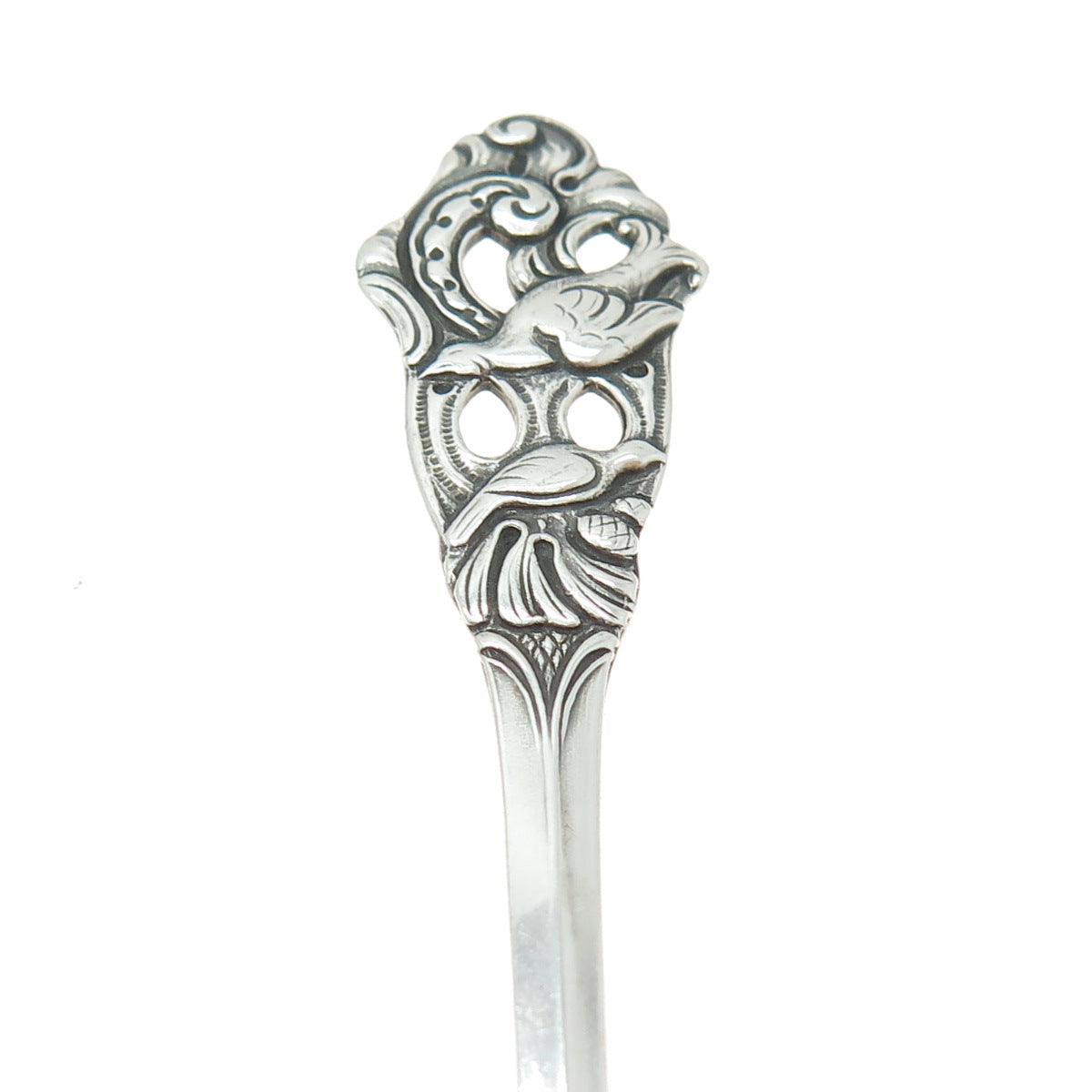 TH MARTHINSEN 925 Sterling Silver Antique Art Deco Norway Coffee Spoon #218