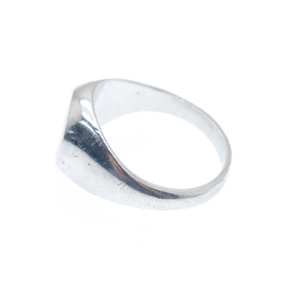 OFFICIAL 925 Sterling Silver Vintage Enamel GR YWCA Girl Reserves Ring Size 6